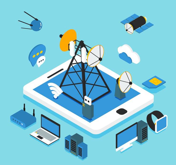 Telecommunications System Design Technical Illustration for Telecommunications Engineering – Maa ...