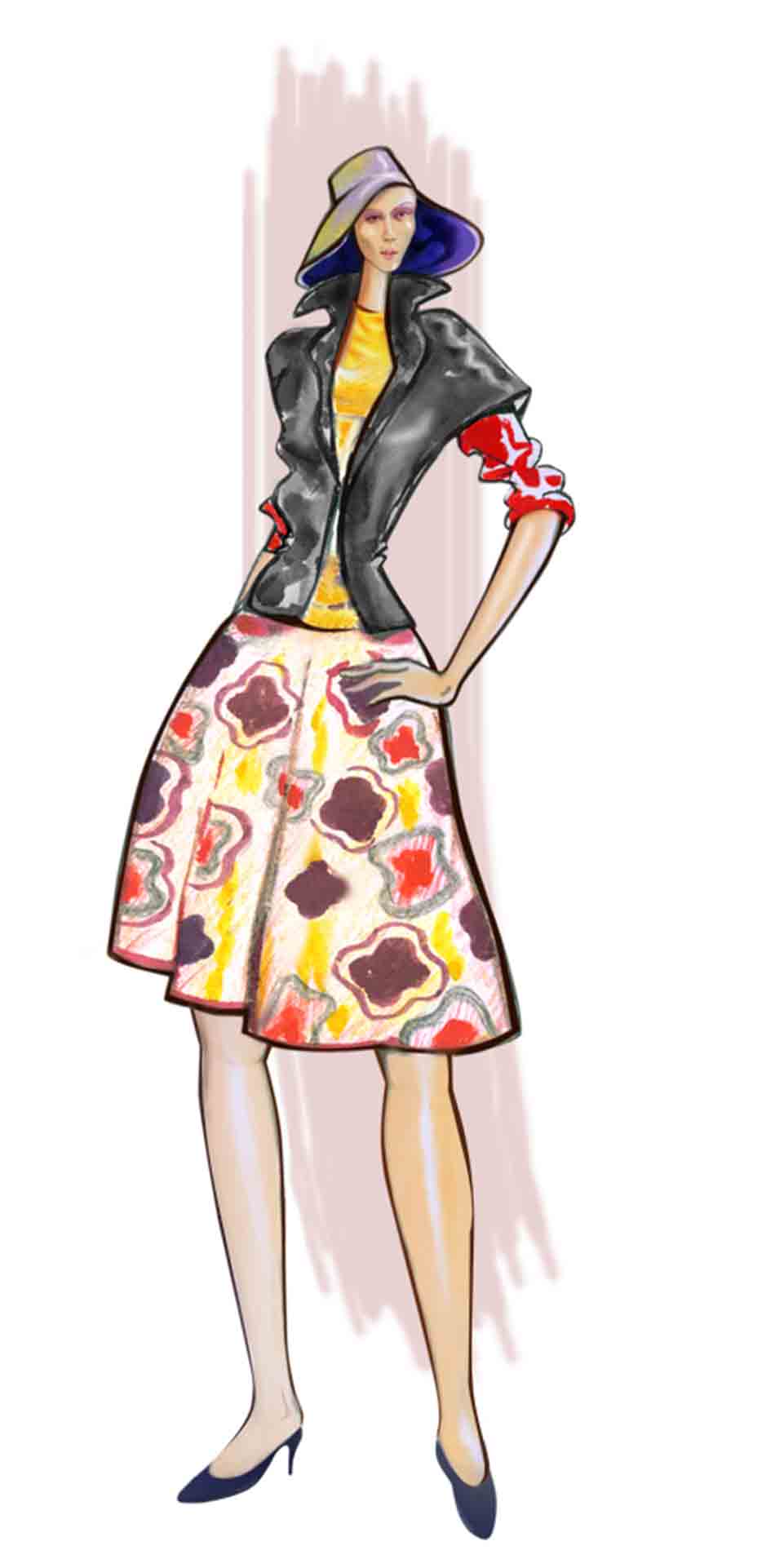 Unique Fashion Illustration Work – Maa Illustrations