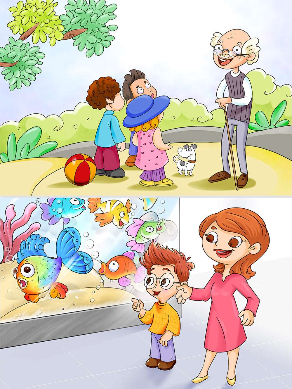 Educational Book Illustration Services